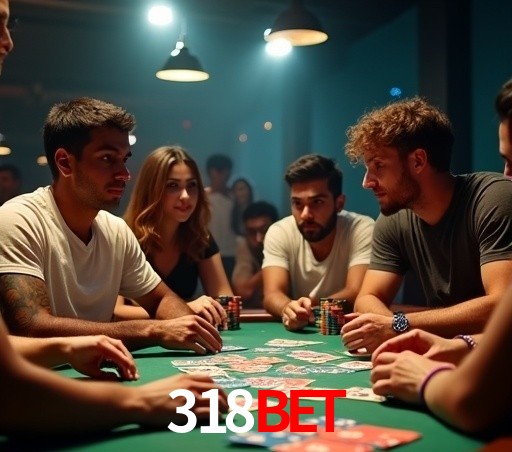 Interface moderna da plataforma 318bet